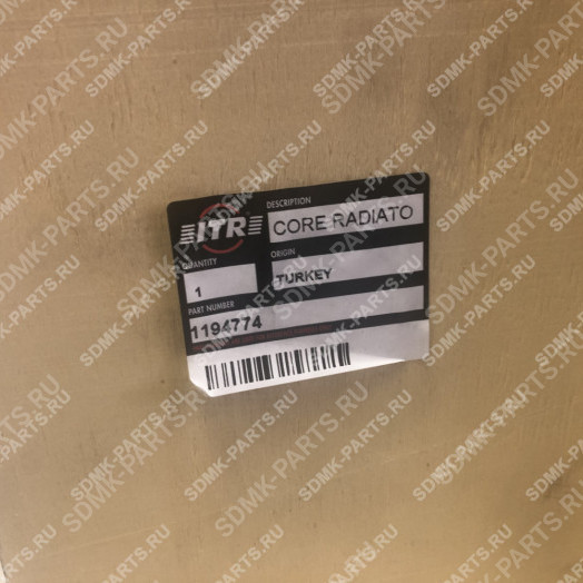 Секция радиатора CAT D9R 119-4774 3