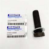 Болт 01010-32285, 01010-62285 KOMATSU D155A-5 01010-82285 Болт 01010-32285, 01010-62285 KOMATSU D155A-5 01010-82285